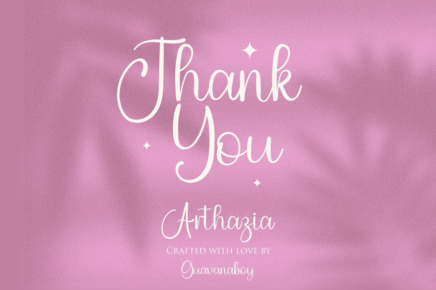 Arthazia - Beauty Handwritten Font Style