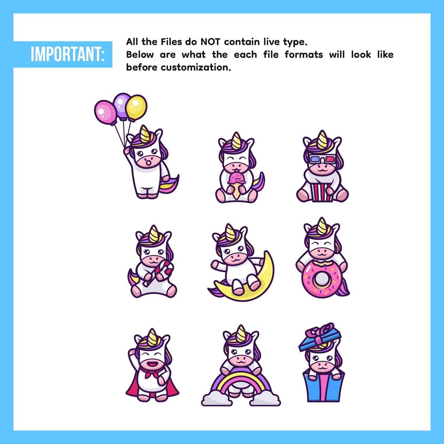 Cute Animal Mascots Bundle - Volume 3
