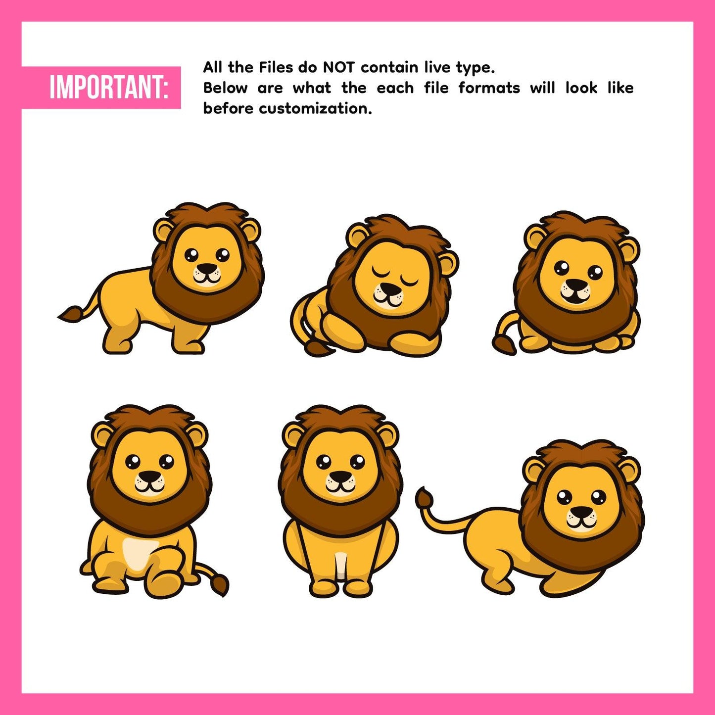 Cute Animal Mascots - Volume 2