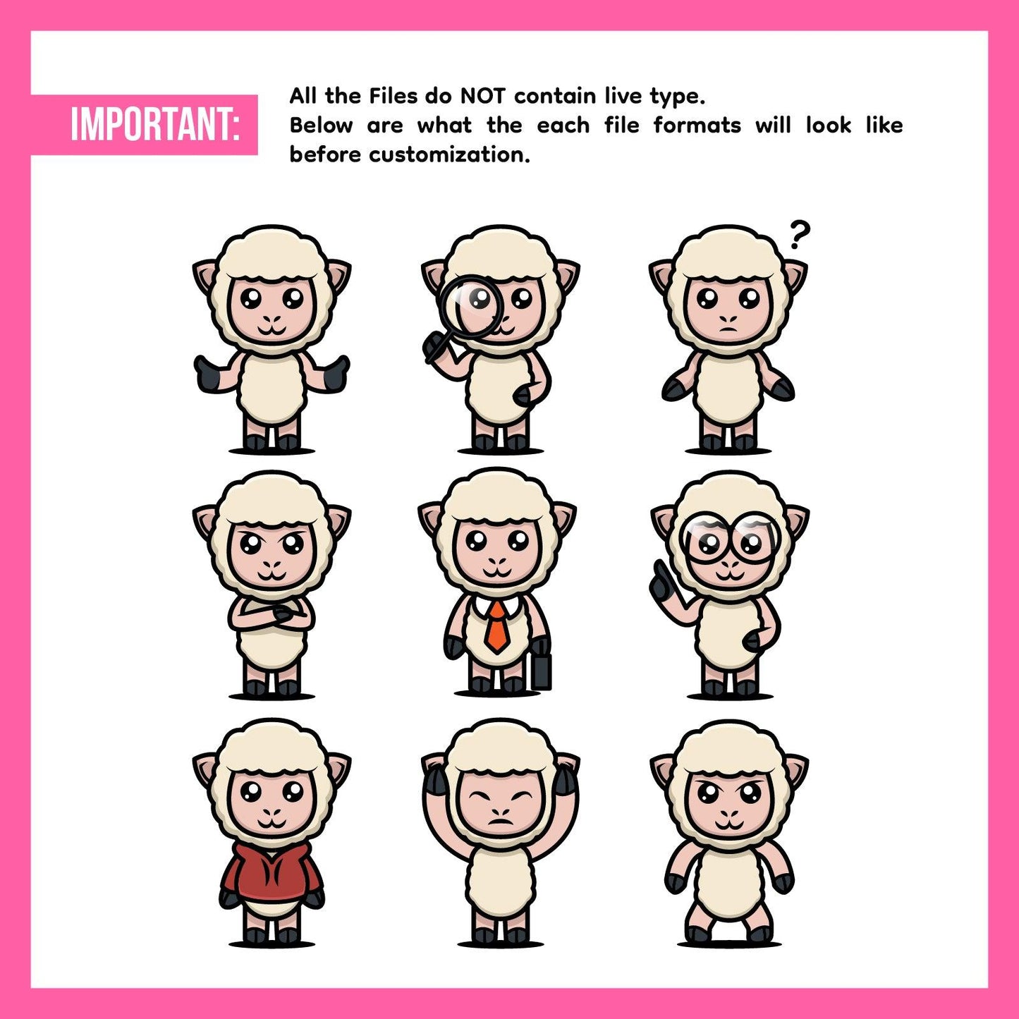 Cute Animal Mascots - Volume 2
