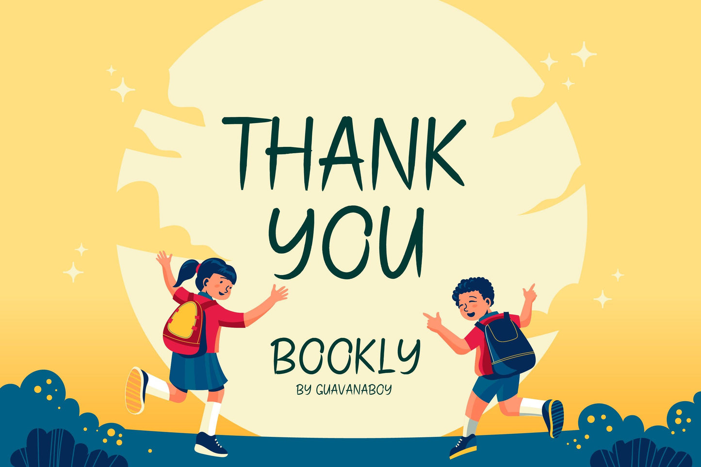 Bookly - School and Collage with Stylish book font