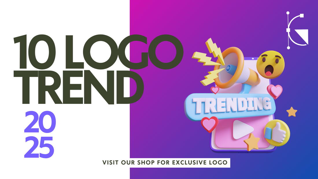 10 Logo Design Trends for Small Businesses in 2025