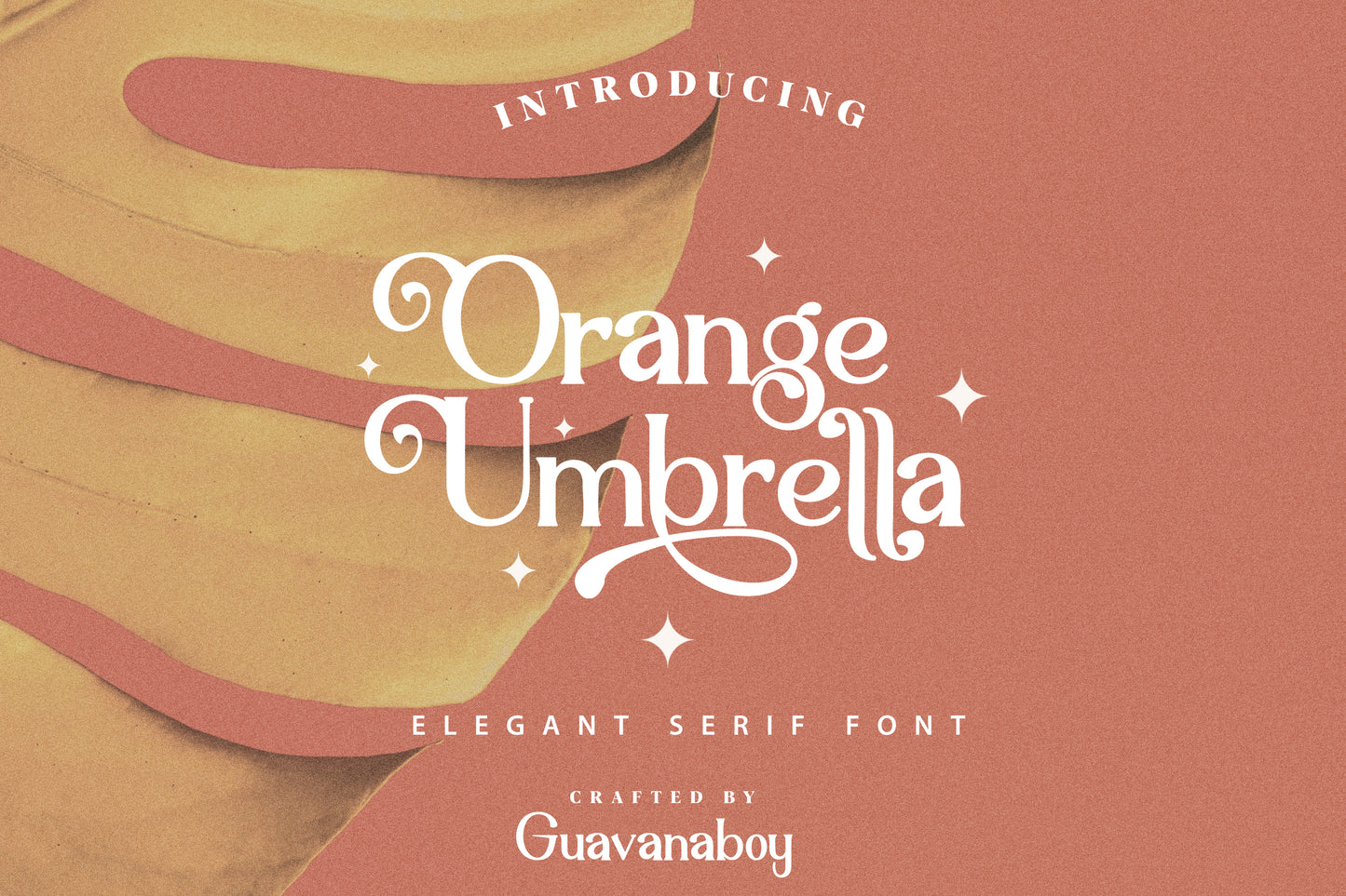 Orange Umbrella - Elegant Serif Font