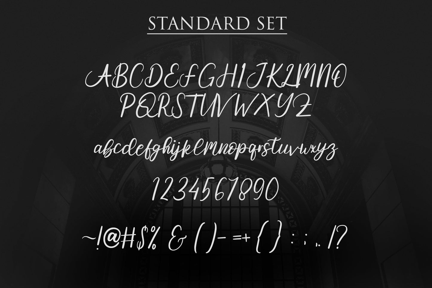 Armenian - Modern Brush Style Font