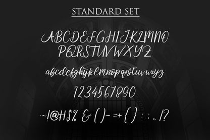 Armenian - Modern Brush Style Font
