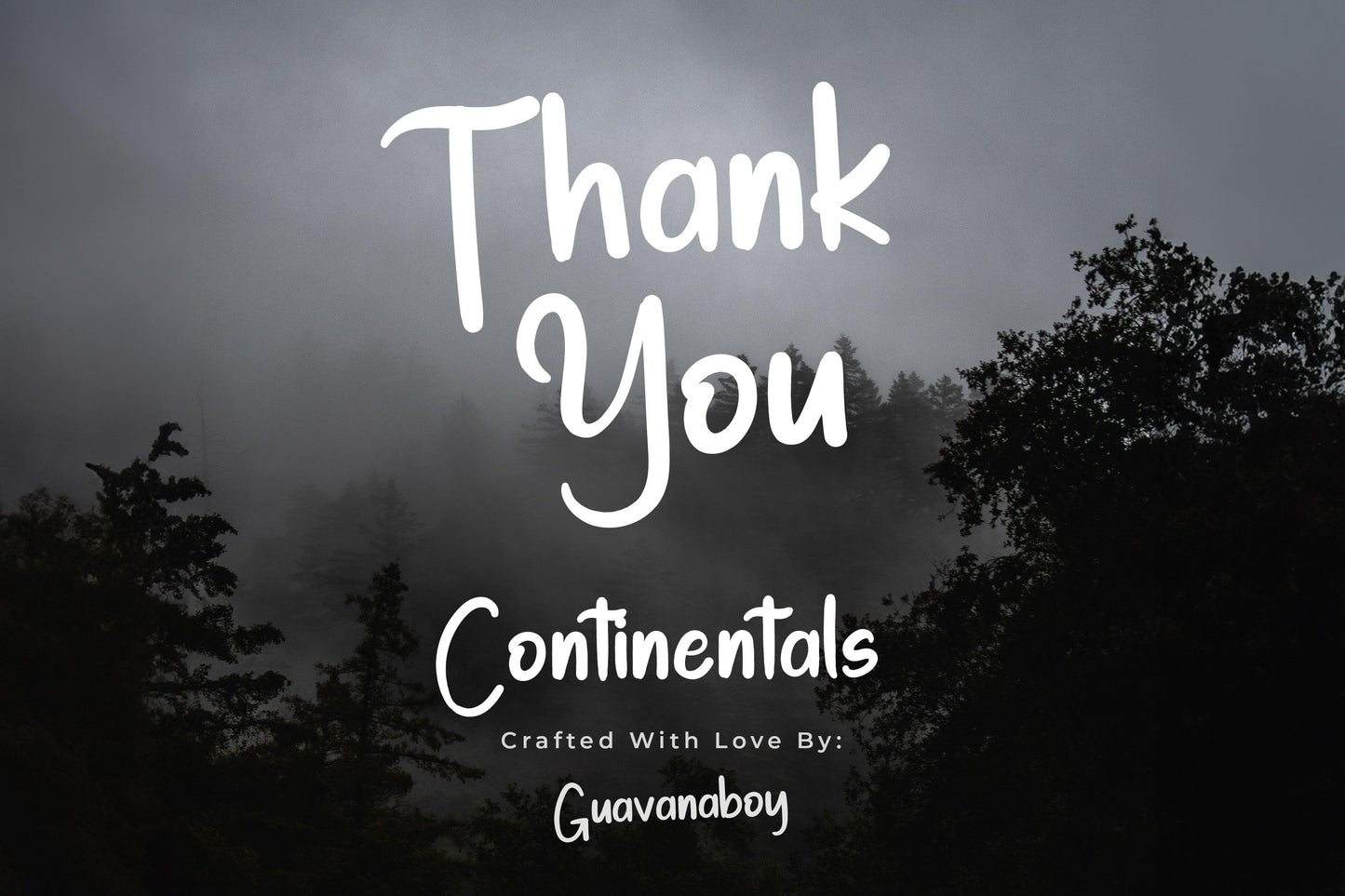 Continentals - Modern Handwritten Brush Font