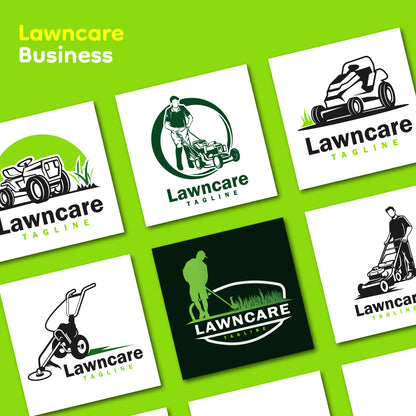 Lawncare Services Logo Bundle