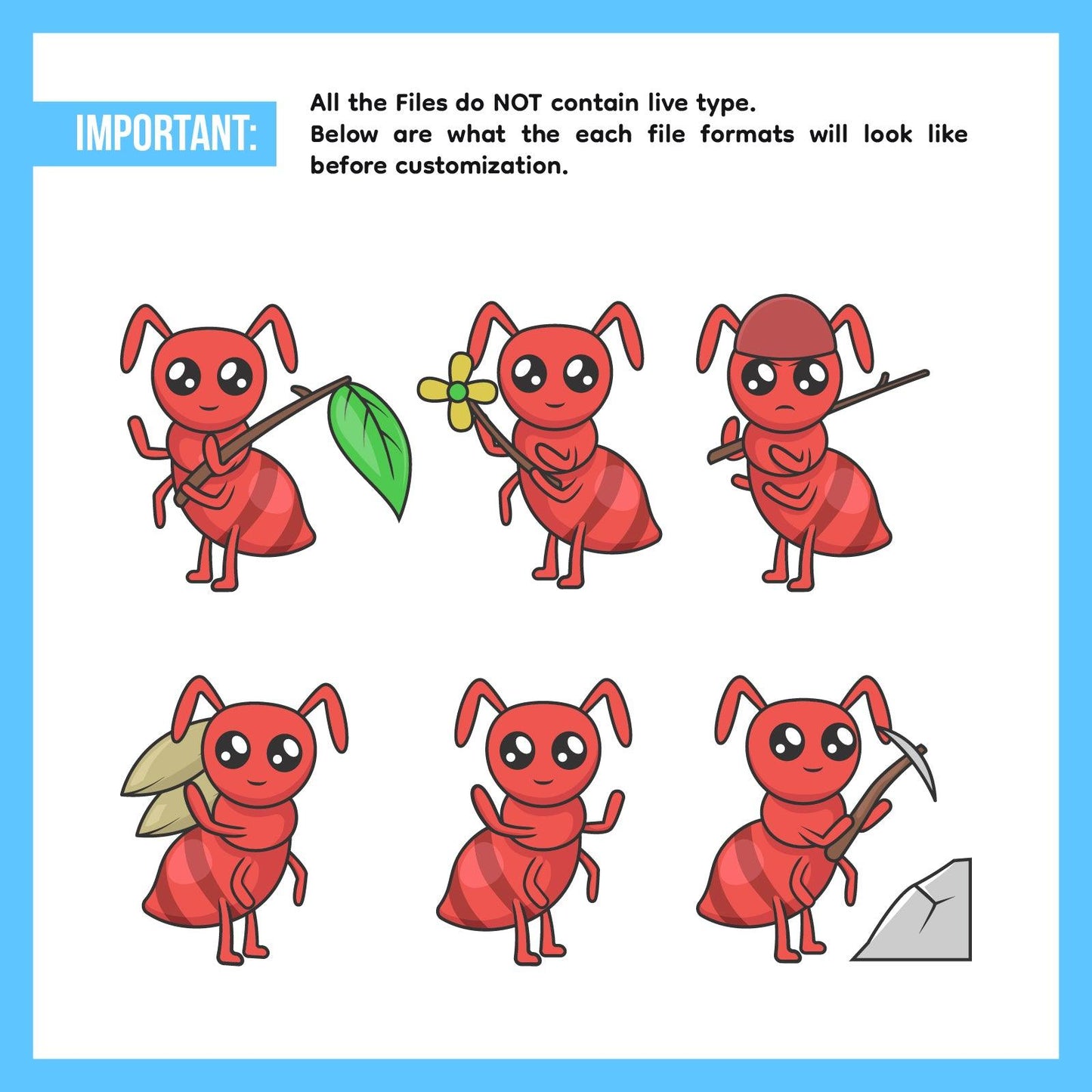 Cute Animal Mascots Bundle - Volume 3