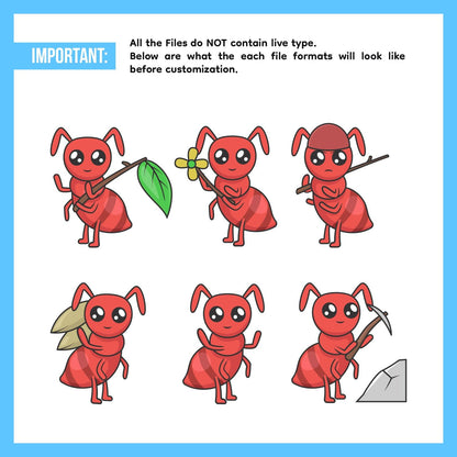 Cute Animal Mascots Bundle - Volume 3