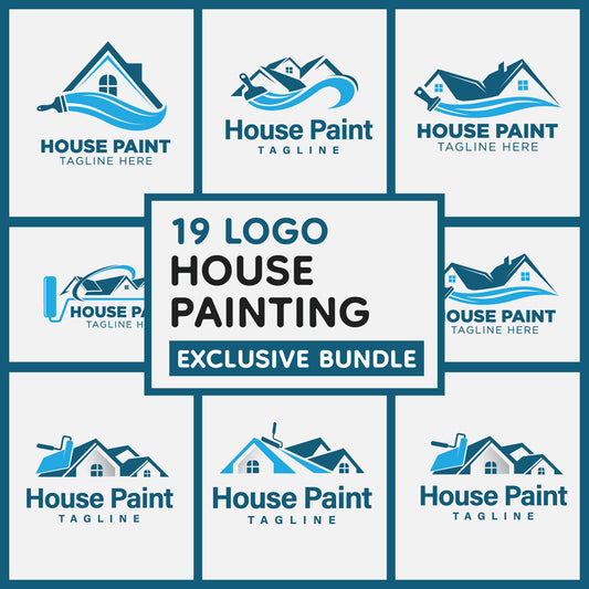 House Painting Logo Bundle