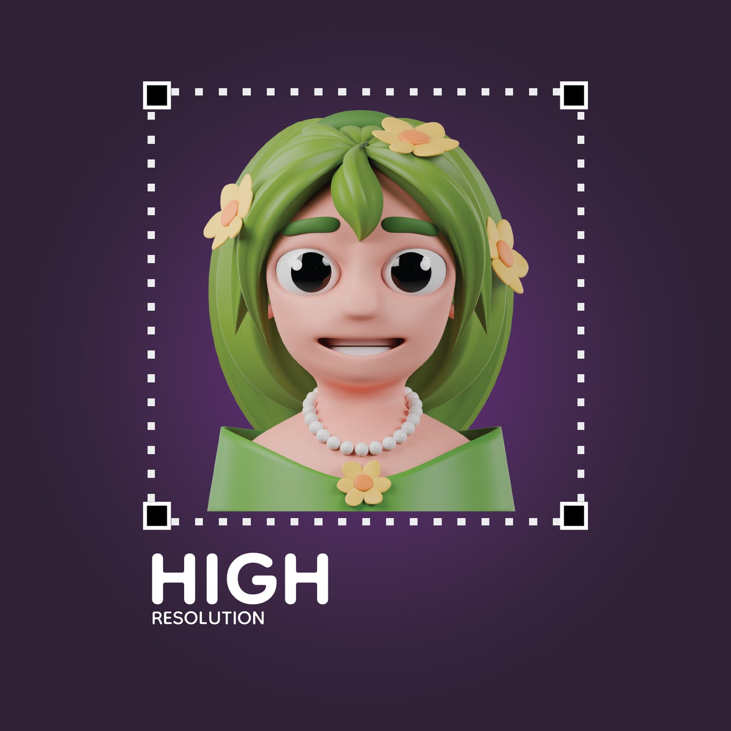 Fantasy Character 3d Icons Pack – Guavanaboy
