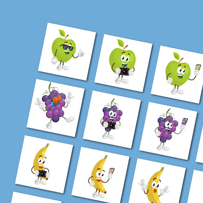 Cute Fruit Mascots Bundle - Volume 1