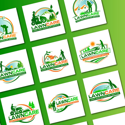 Gardening and Landscaping Logo Bundle