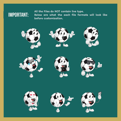 Cute Sport Mascot Bundel Vol. 2