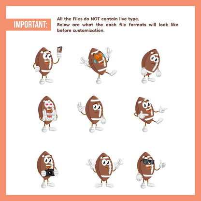 Cute Sport Mascot Bundle Vol. 1