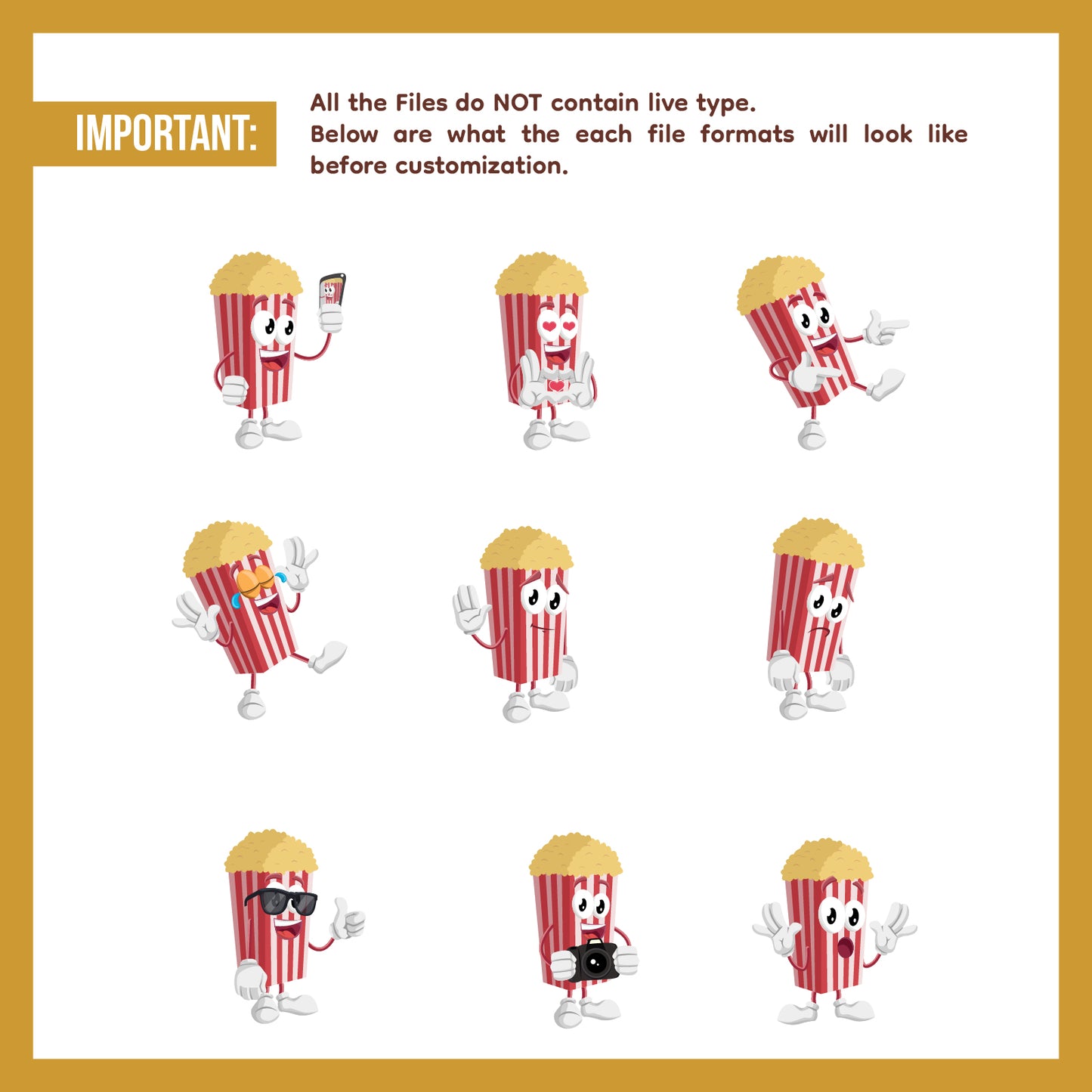 Fast Food Cute Mascot Bundle Volume 2