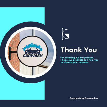 Car Wash and Detailing Logo Bundle - Volume 2