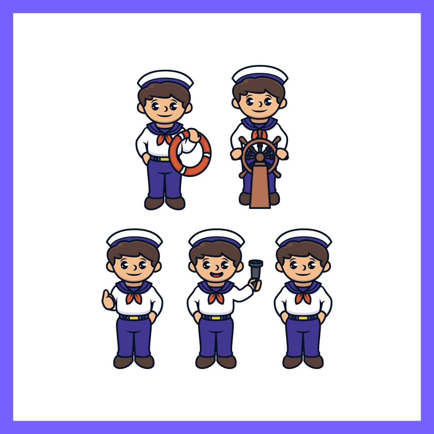 Cute Kids Mascots - Volume 3