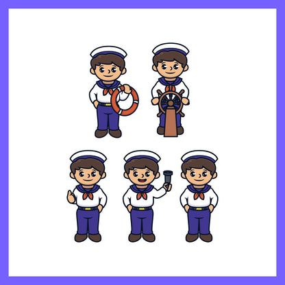 Cute Kids Mascots - Volume 3