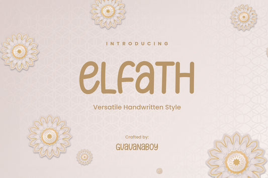 Elfath - Versatile Handwritten Font