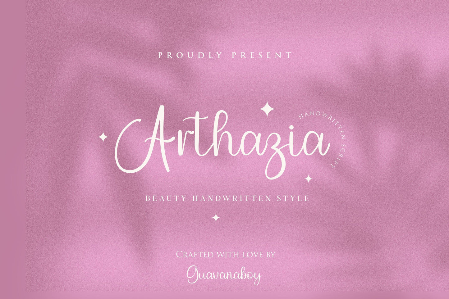 Arthazia - Beauty Handwritten Font Style